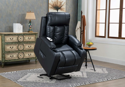 Comfortable Seating Lay Flat Power Lift Recliner Chair
