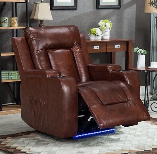 Comfortable Seating Lay Flat Power Lift Recliner Chair