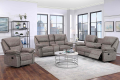 Comfortable manual recliner sofa set with Bluetooth speakers