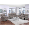Comfortable manual recliner sofa set with Bluetooth speakers