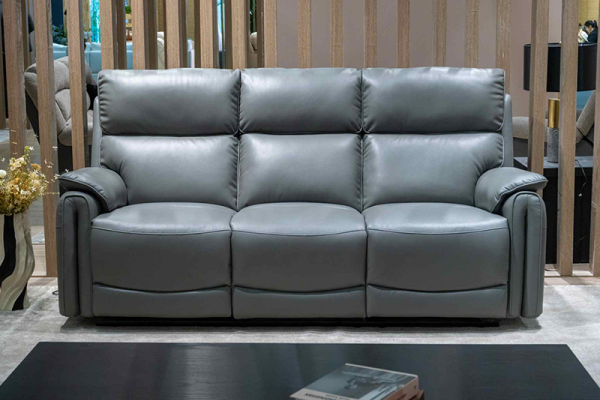 3-Seater Recliner Sofa with USB & Type-C Ports