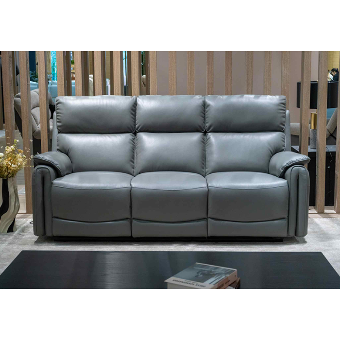 3-Seater Recliner Sofa with USB & Type-C Ports