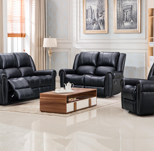 Custom Recliner Sofa with Cup holder for Living Room