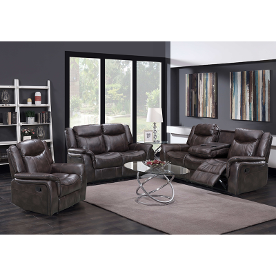 Recliner Sofa with Drop Down Table  for Living Room