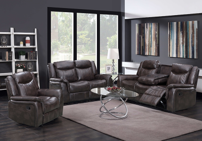 Recliner Sofa with Drop Down Table  for Living Room