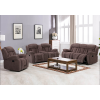 Sectional Recliner Sofa Set with Bluetooth and Cup holder for Living Room