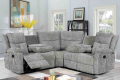 Sectional Recliner Sofa with Wireless Charging for Living Room