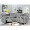 Sectional Recliner Sofa with Wireless Charging for Living Room