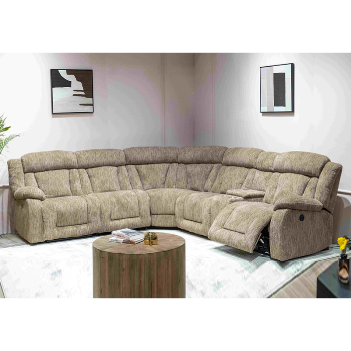 Comfortable Electric Recliner Sofa Sectional with Wireless Charging for Living Room