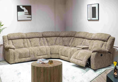 Comfortable Electric Recliner Sofa Sectional with Wireless Charging for Living Room