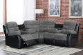 Comfortable Manual Recliner Sofa Set  With Drop Down Table for Living Room
