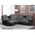 Comfortable Manual Recliner Sofa Set  With Drop Down Table for Living Room