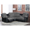 Comfortable Manual Recliner Sofa Set  With Drop Down Table for Living Room