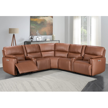 Spacious and Comfortable Power Recliner Sectional