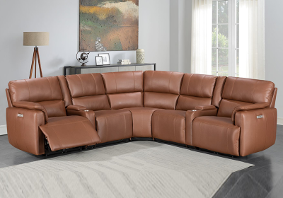 Spacious and Comfortable Power Recliner Sectional