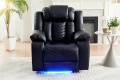 Leather Recliners on Sale With Mood Lighting Which is  Perfect Choice For Living Room