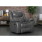 Air Leather Manual Motion Recliner Chair for Sale With Massage and Heating