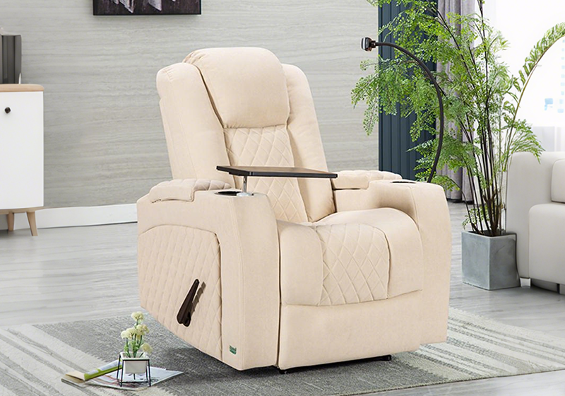 Custom Multifunctional Lift Recliner Chairs for Elderly with Bluetooth and Wireless Charging