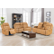Luxury Genuine Leather Power Recliner Sofa with Silent Motor