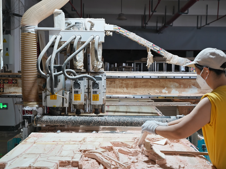 Wood frame cutting
