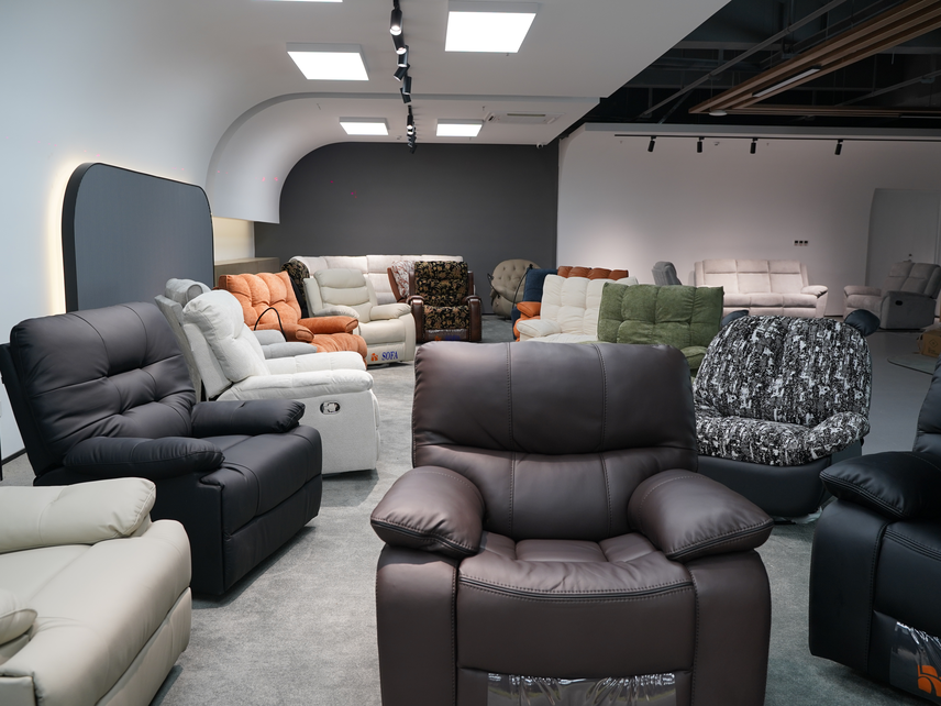 Leather recliner series