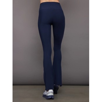 Custom Buttery Soft One Shoulder Convertible Bra Top for Gym split flare below Yoga Pant Recycled Fabric Eco-Friendly Yoga Set