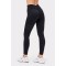 Custom High Elastic Breathable Yoga Leggings V-shaped Back Waistline Functional Fabric Sweat-wicking Quick-drying Elastic Waist