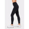 Custom High Elastic Breathable Yoga Leggings V-shaped Back Waistline Functional Fabric Sweat-wicking Quick-drying Elastic Waist