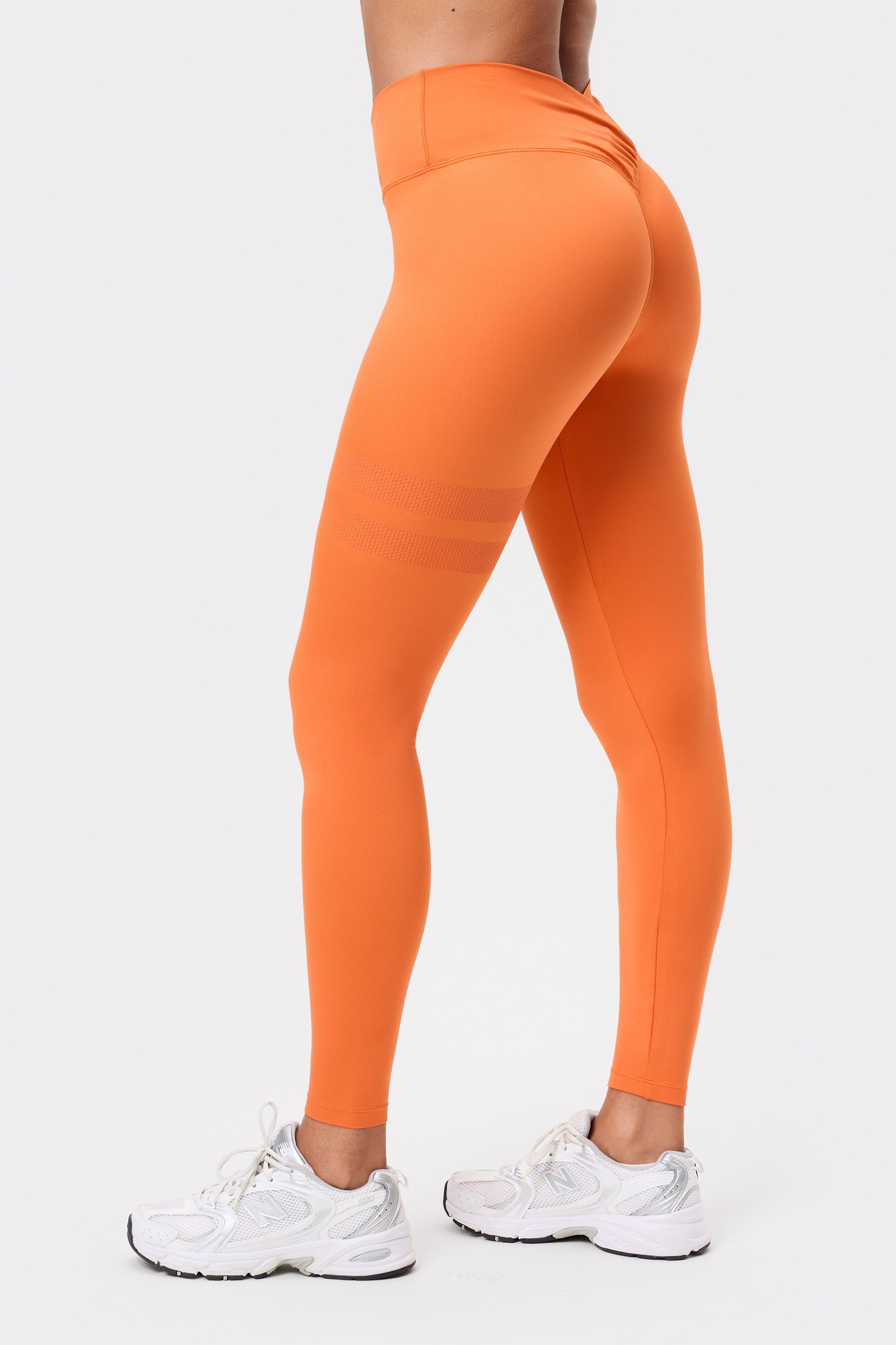 V-shaped Back Elastic Waist leggings