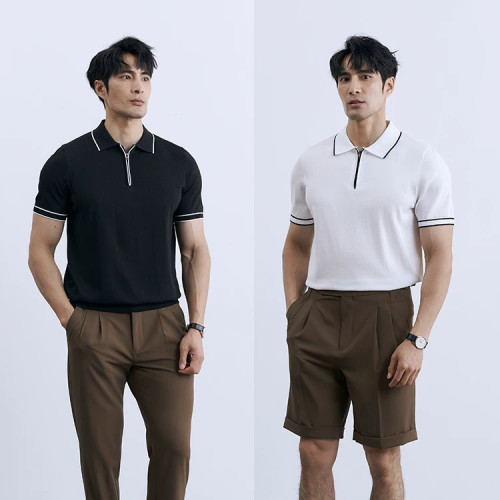 Custom Breathable Golf Polo Shirt for Men Sport Pickleball Set Plus Size private label tennis Polo Shirt OEM Golf Manufacturer