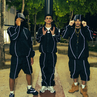 Customizable Nylon Reflective Lightweight Highlighted Line Streetwear Track Suit 2 Piece Jacket and Pant Crinkle Nylon  Windbreaker Tracksuit