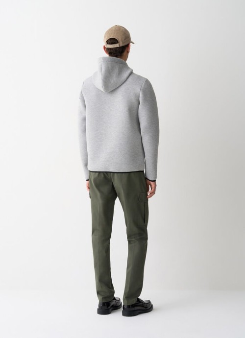 Custom Scuba Blank Heavyweight Oversized Technical Comfortable Zip Closure Custom Logo Hoodies Sweatshirts Manufacturer