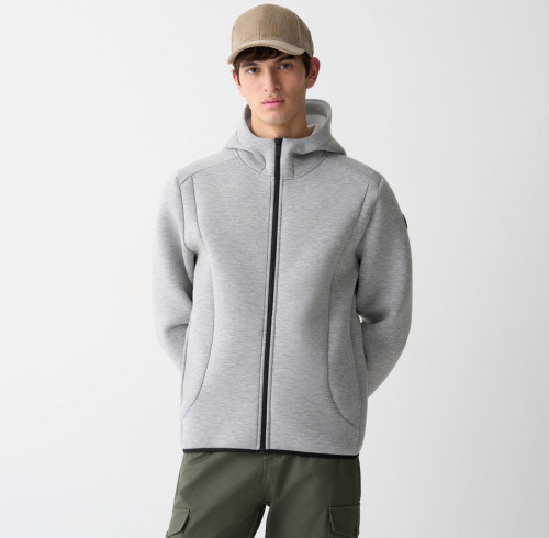 Custom Scuba Blank Heavyweight Oversized Technical Comfortable Zip Closure Custom Logo Hoodies Sweatshirts Manufacturer