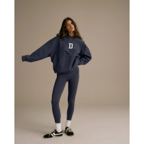 Custom Applique Patch Logo 3D Embroidery Winter Breathable Workout Pullover Sweatshirts Cotton Heavyweight Oversized Fleece