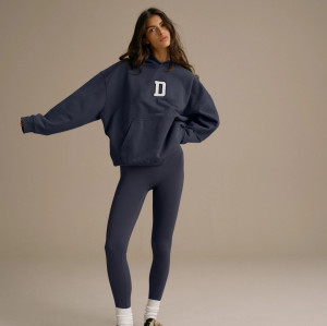 Custom Applique Patch Logo 3D Embroidery Winter Breathable Workout Pullover Sweatshirts Cotton Heavyweight Oversized Fleece