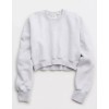Custom Cloud Fleece Cropped Crewneck Sweatshirt Breathable Winter Workout Sweatshirts Cotton Oversized Fleece Sports