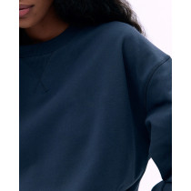 Custom Cloud Fleece Cropped Crewneck Sweatshirt Breathable Winter Workout  Sweatshirts Cotton  Oversized Fleece Sports