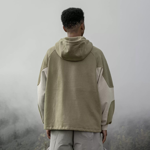 Custom New DryTech Pullover Outdoor Hoodie for Hiking Activities Moisture One-Way Wicking No Inside Dampness Stay Dry Hooded Collar