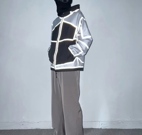 Custom Hardshell Cycling Waterproof Anorak Windbreaker Reversible Reflective Jacket UK Hardshell Jacket for Outdoor Activities Hiking Coats