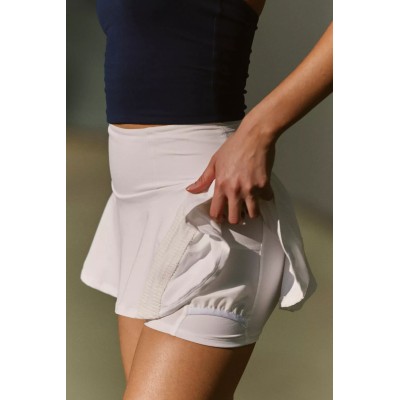 Custom New Arrival Casual High Quality Solid Color Gym Wear Running Fitness 2 Pieces Tennis Skirt Set Pickleball Set Manufacturer