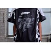 Custom Piping Oversized Swingman Hockey Rugby Retro Football Racing Style Breathable Embroidered Vintage T-shirt Jersey Men
