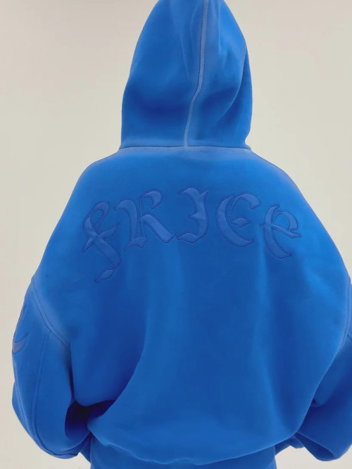 Custom Heavyweight Organic Cotton Boxy Hoodies and Sweatpants Sets Fleece Custom Spray Print Tracksuits Sets Unisex