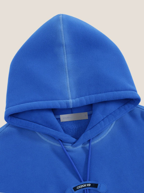 Custom Heavyweight Organic Cotton Boxy Hoodies and Sweatpants Sets Fleece Custom Spray Print Tracksuits Sets Unisex