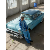 Custom Heavyweight Organic Cotton Boxy Hoodies and Sweatpants Sets Fleece Custom Spray Print Tracksuits Sets Unisex