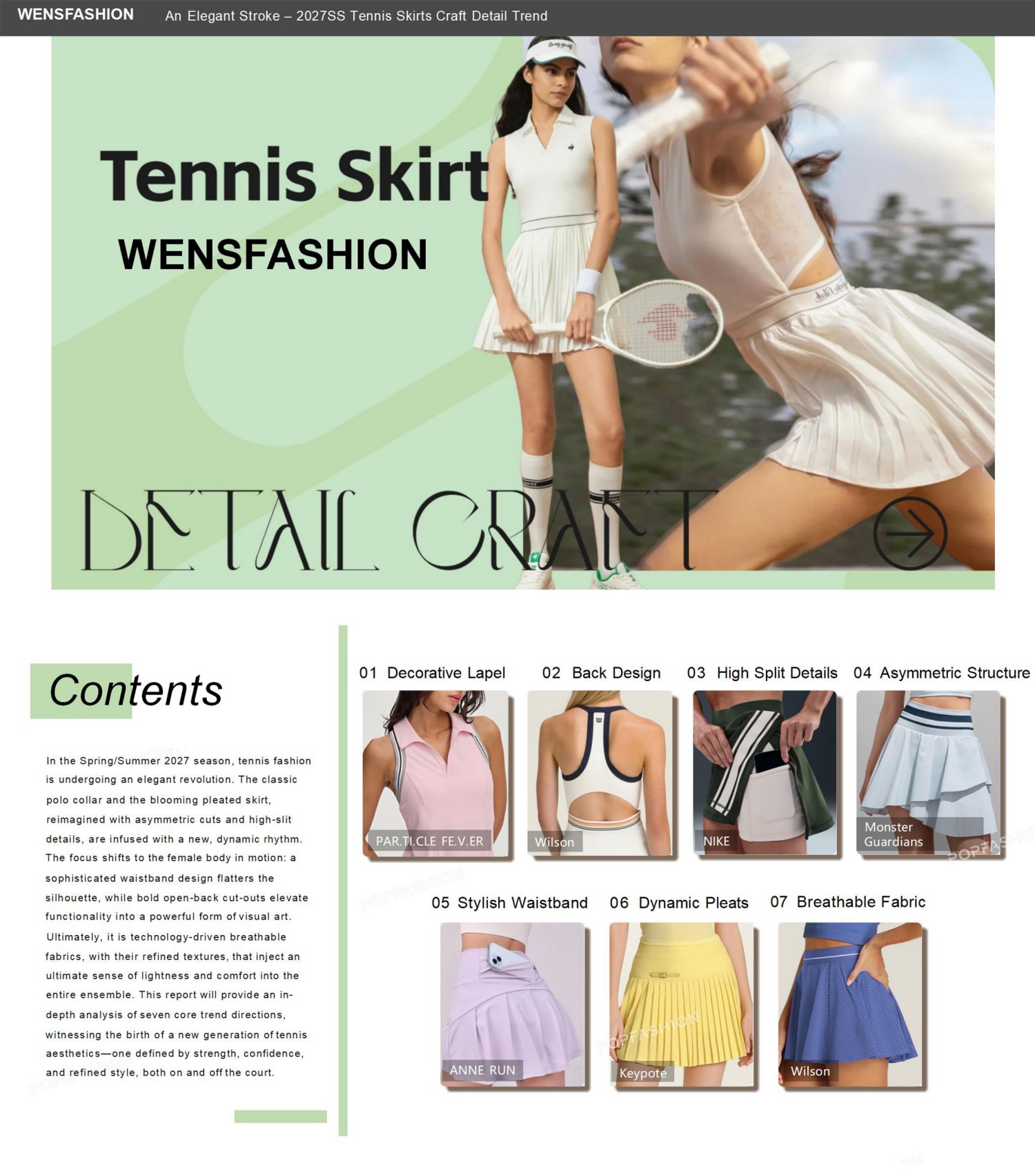 tennis skirt