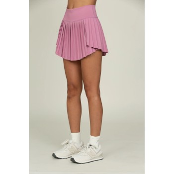 Custom Women's Golf Skirt with Built-in Shorts Breathable & Moisture Wicking Front Logo High Quality Workout Pleated Skirt
