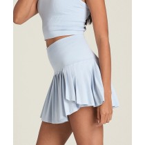 Custom Women's Golf Skirt with Built-in Shorts Breathable & Moisture Wicking Front Logo High Quality Workout Pleated Skirt