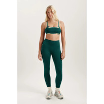 Custom OEM & ODM Contrast Trim Sports Bras and Soft Fabric Yoga Double Layered Bra Wholesale Manufacturer in China