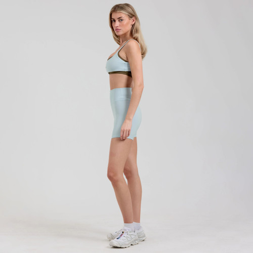 Custom OEM & ODM Contrast Trim Sports Bras and Soft Fabric Yoga Double Layered Bra Wholesale Manufacturer in China