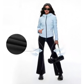 Custom High Elastic Breathable Flared Leggings  Sweat-wicking Quick-drying Elastic Waist Yoga Pants